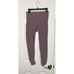 Lululemon Awakening Tight Taryn Toomey‎ Collection 25" Dusty Mauve 8